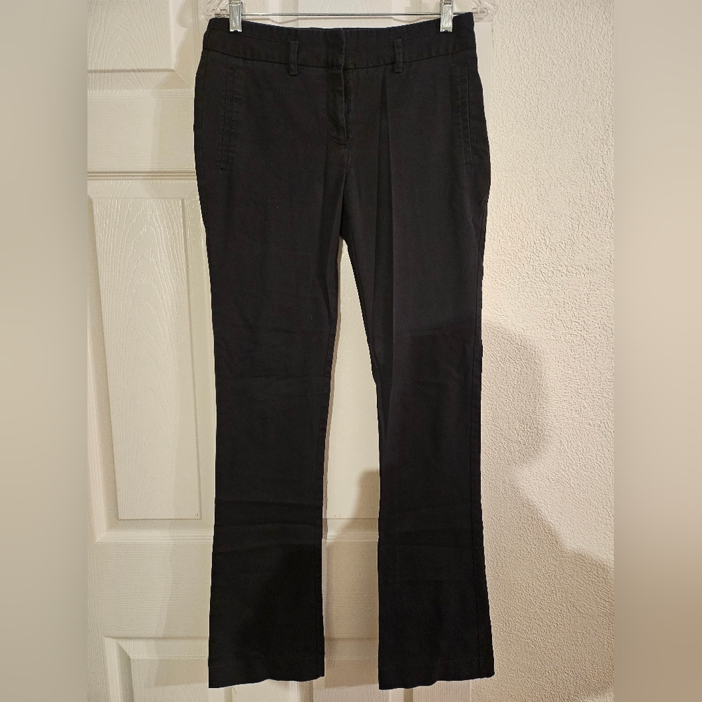 ZARA BASIC PANTS BLACK STRETCH GOOD CONDITION